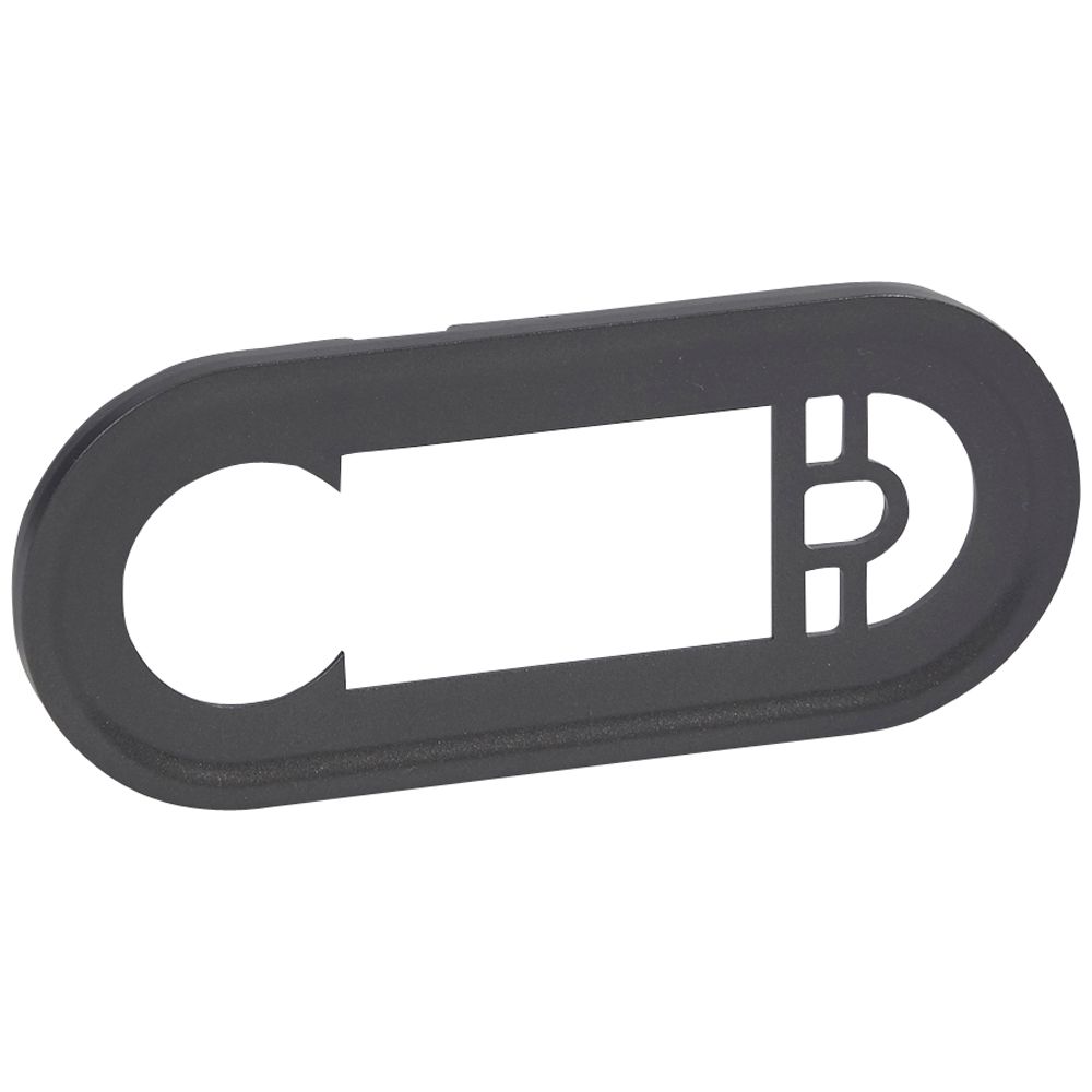 LEGRAND 067992, Céliane Plate, Thermostat/Heating Programmer, Graphite