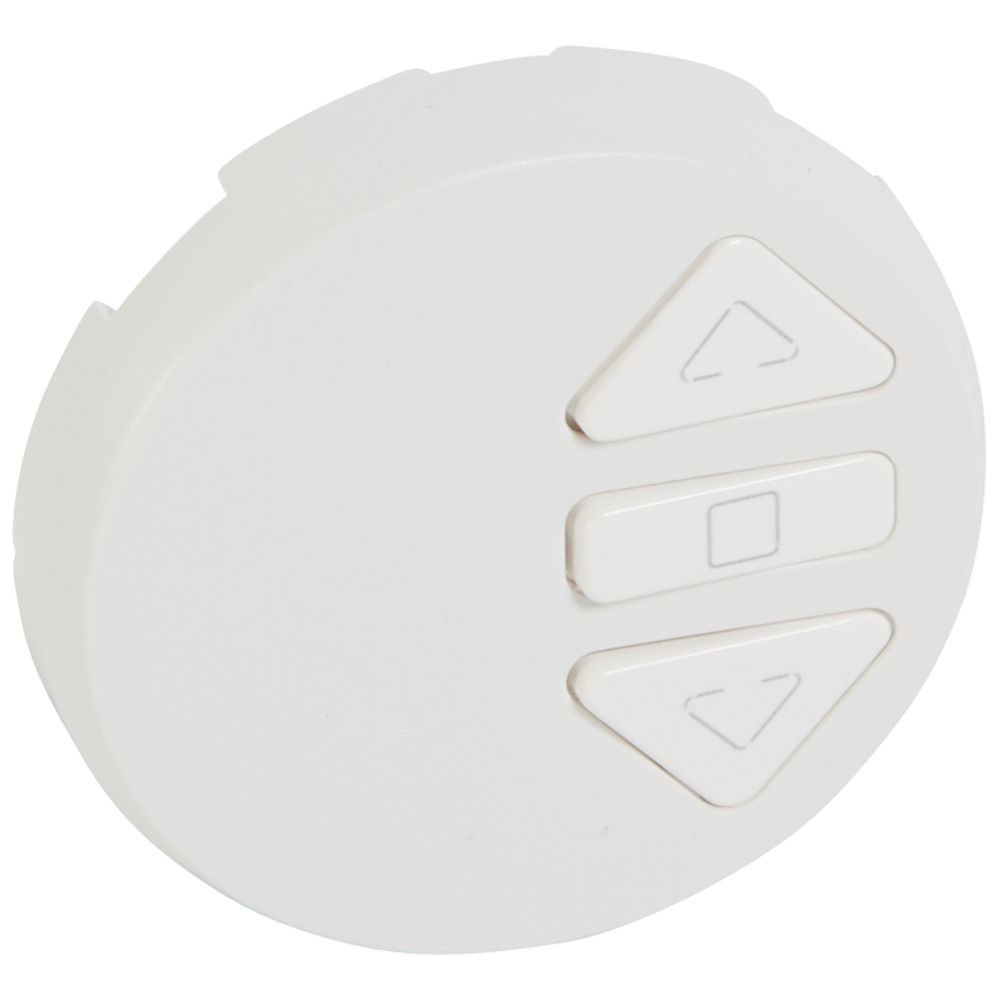 Legrand 068179, Placă Céliane, Comutator radio individual / RTS Somfy, Alb  