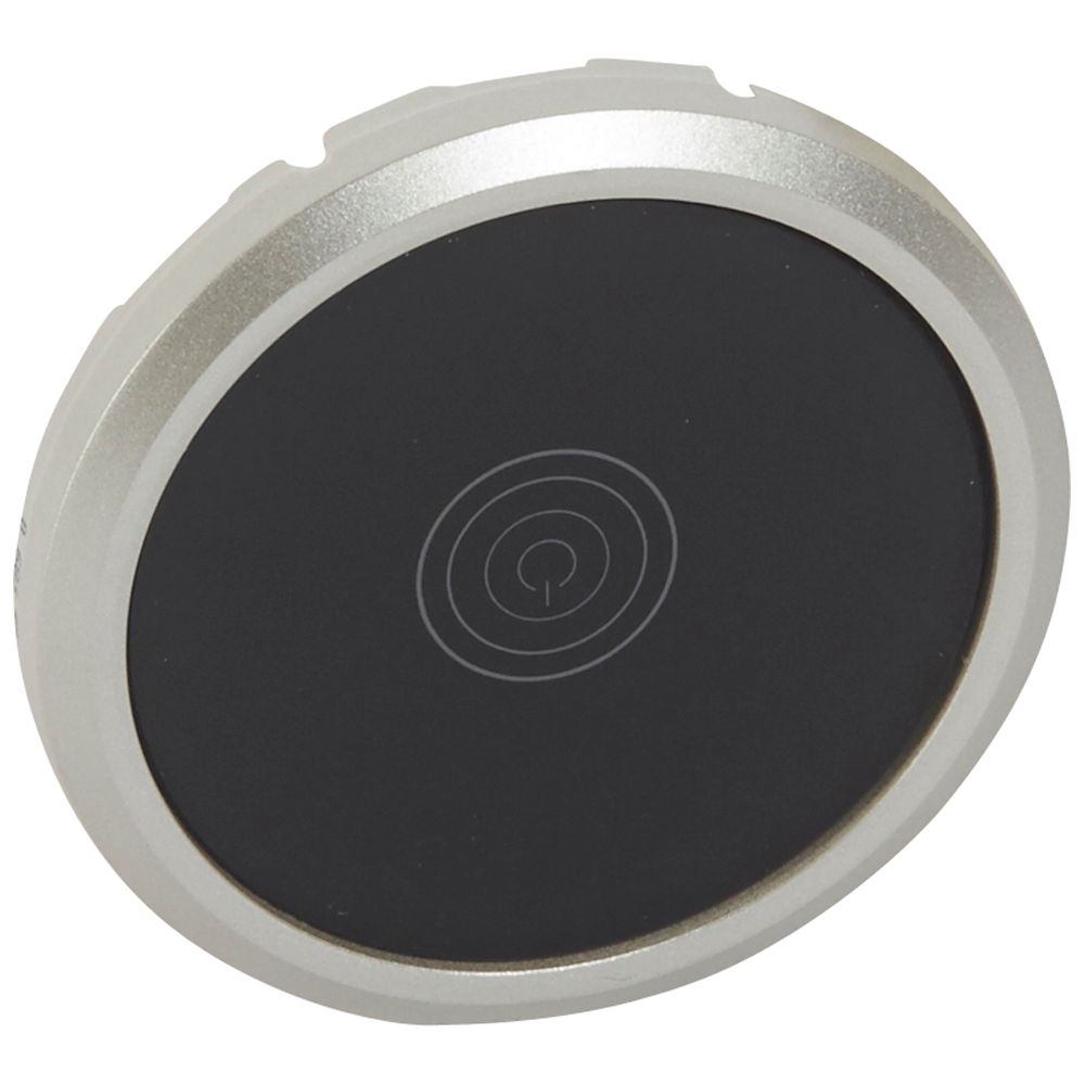 Legrand 068346, Céliane Plate, Tactile Control, Black Piano Glass