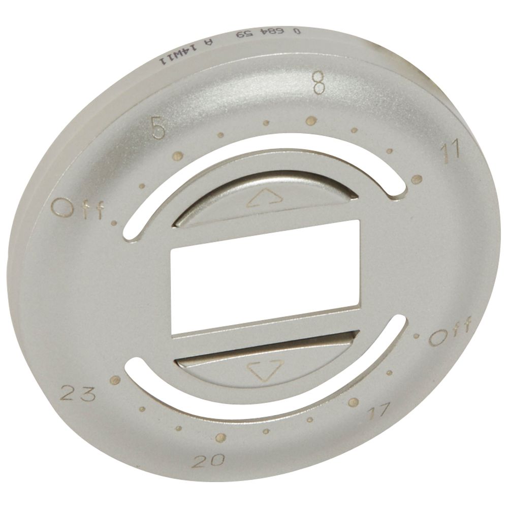 Legrand 068459, Céliane Plate, Daily Programable Blind Switch, Titanium