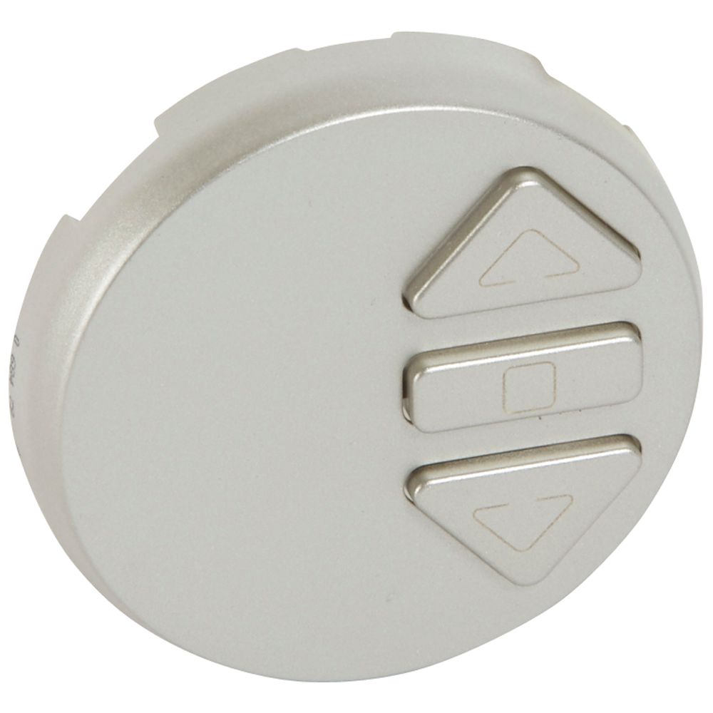 LEGRAND 068479, Céliane Plate, Individual Radio/Rts Somfy Switch, Titanium