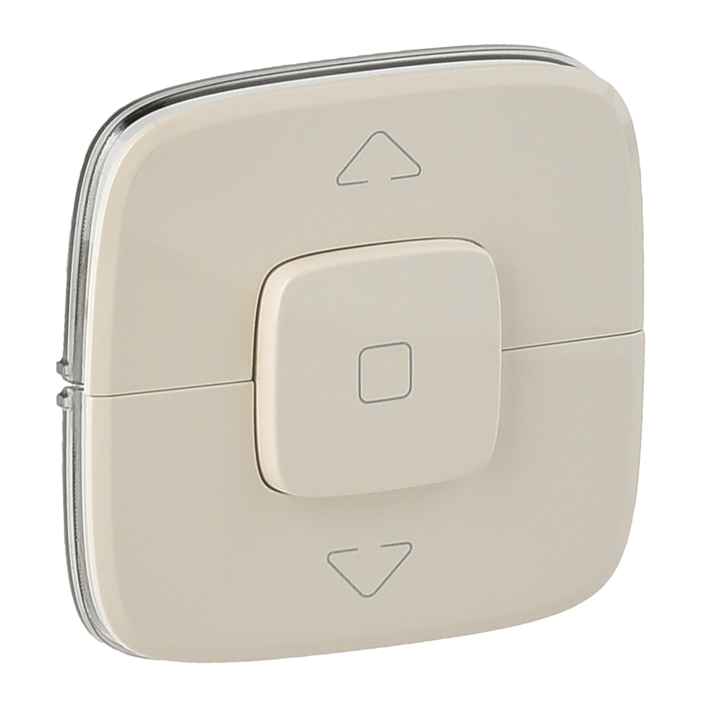 Legrand 755146, Placă Valena Allure, Control jaluzele, Ivoire  