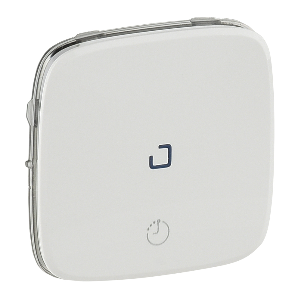 Legrand 755215, Placă Valena Allure, Comutator temporizat, Alb  