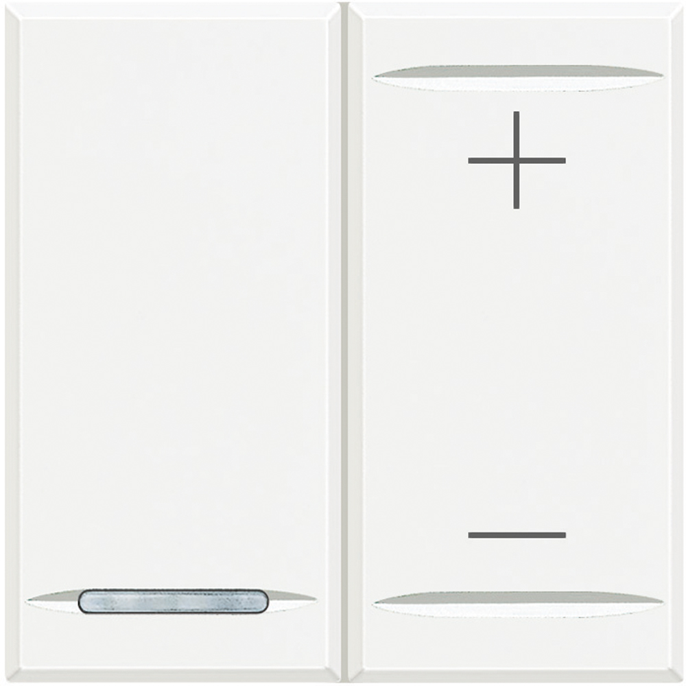BTicino HD4411, Axolute 2-Wire Ecodimmer Without Neutral, White, 2 Modules  
