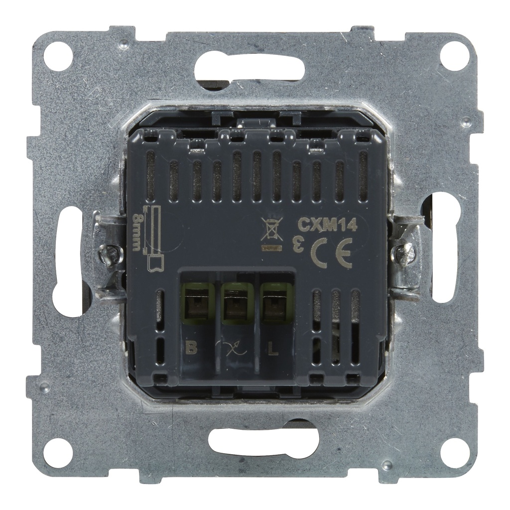 Legrand 721378, Variator cu apăsare, multi-sarcină, Aluminiu  