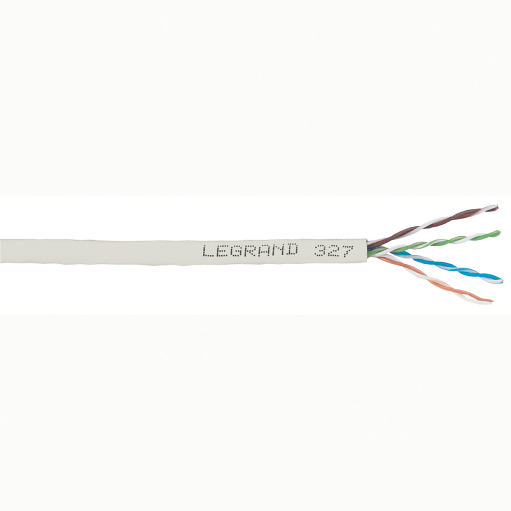 Legrand 032750, LCS³ Category 5e U/UTP 4-Pair Twisted Cable for Local Area Networks, 100 Ohms, PVC, 305 m