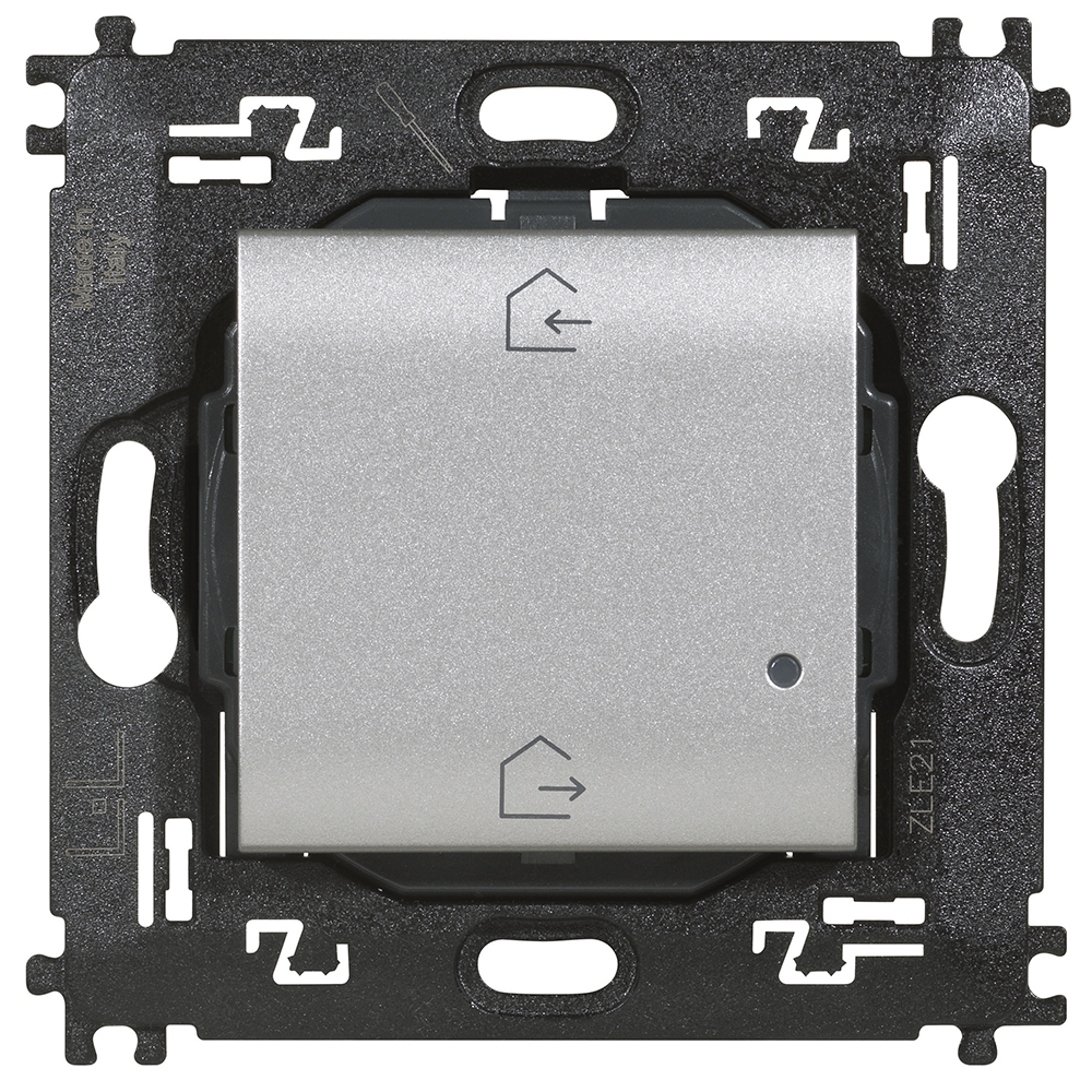 BTICINO NT4570CW, Comutator wireless Acasă/Plecare cu 2 butoane pentru activarea scenariilor