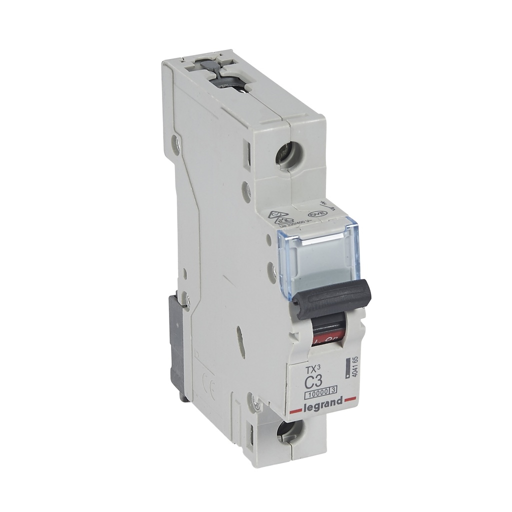 LEGRAND 404165, Disjunctor TX3 1P C3 10 kA