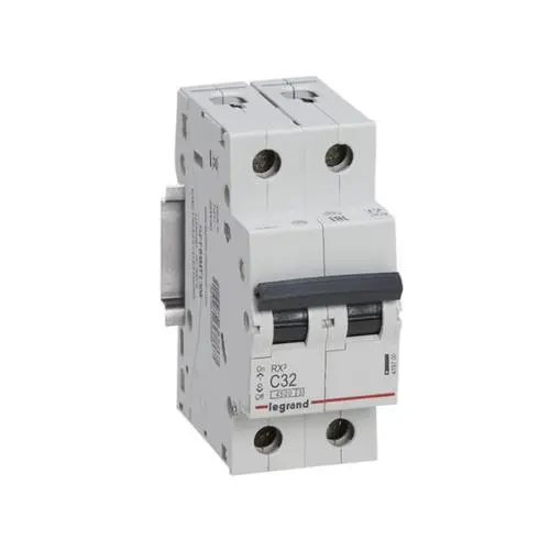 LEGRAND 419700, MCB RX³ 4500, 2P, 230/400V, 32 A, Curbă C