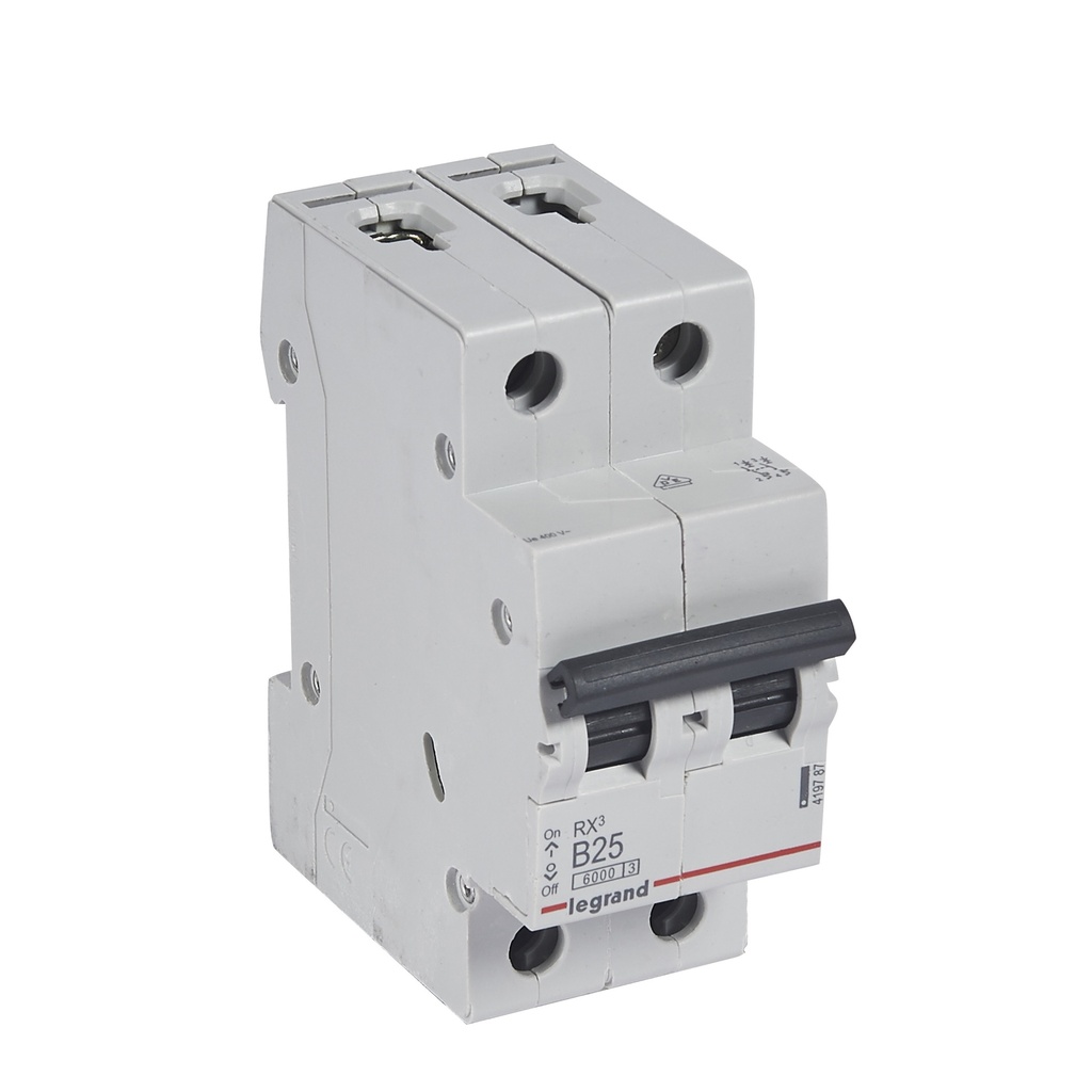 LEGRAND 419787, Disjunctor RX3 2P B25 6kA