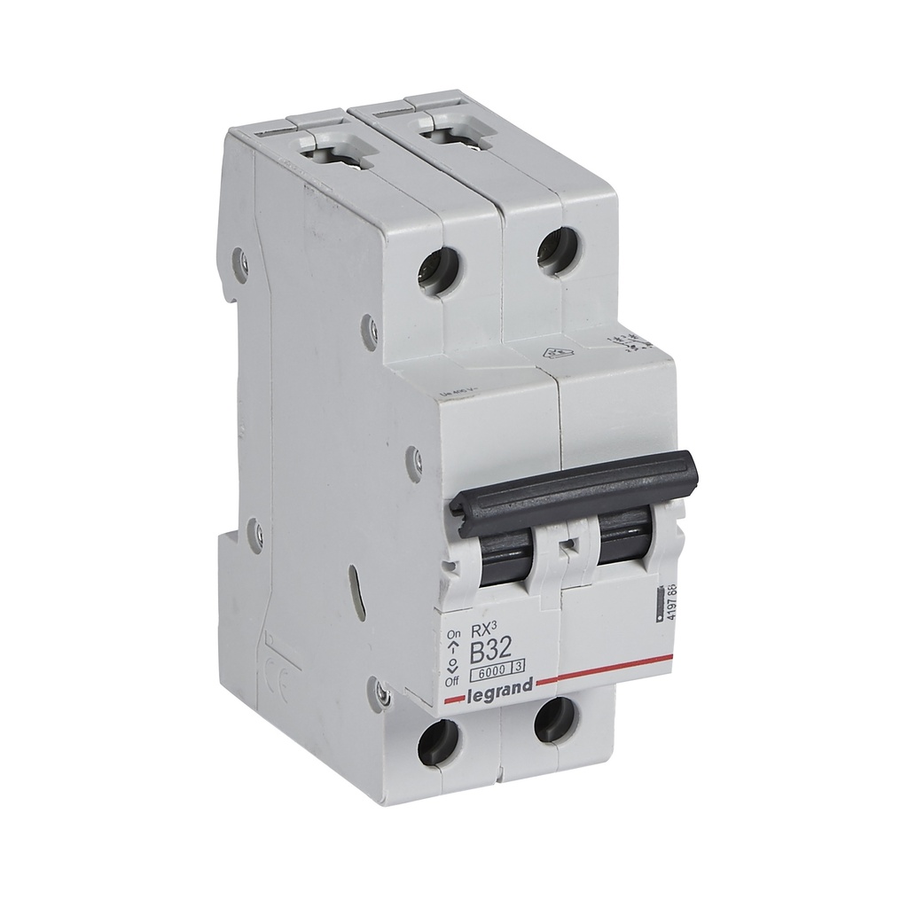 LEGRAND 419788, MCB RX³ 2P B32 6 kA