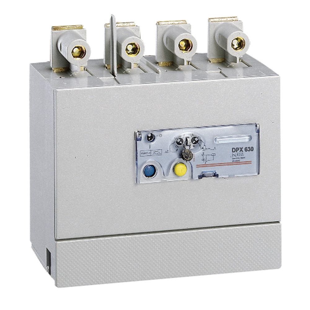 LEGRAND 026061, Differential Block DPX/DPX-I 630, Standard, 4P, 400 A