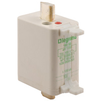 LEGRAND 016050, Siguranță cartuș de tip lamă HRC, Tip aM 22 x 58, 50 A, Cu indicator