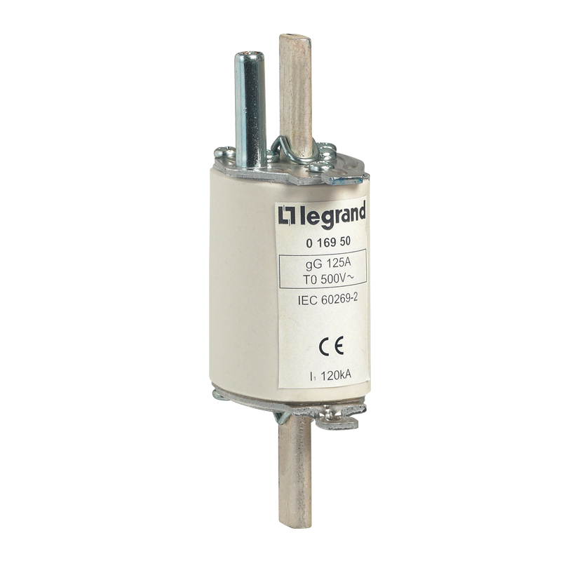 LEGRAND 016860, Cartuș industrial cu lamă, gG, Mărime 0, Cu indicator luminos, 200 A