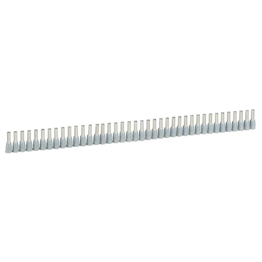 LEGRAND 037666, Ferrules In Strips Starfix, Cross Section 2.5 mm², Grey