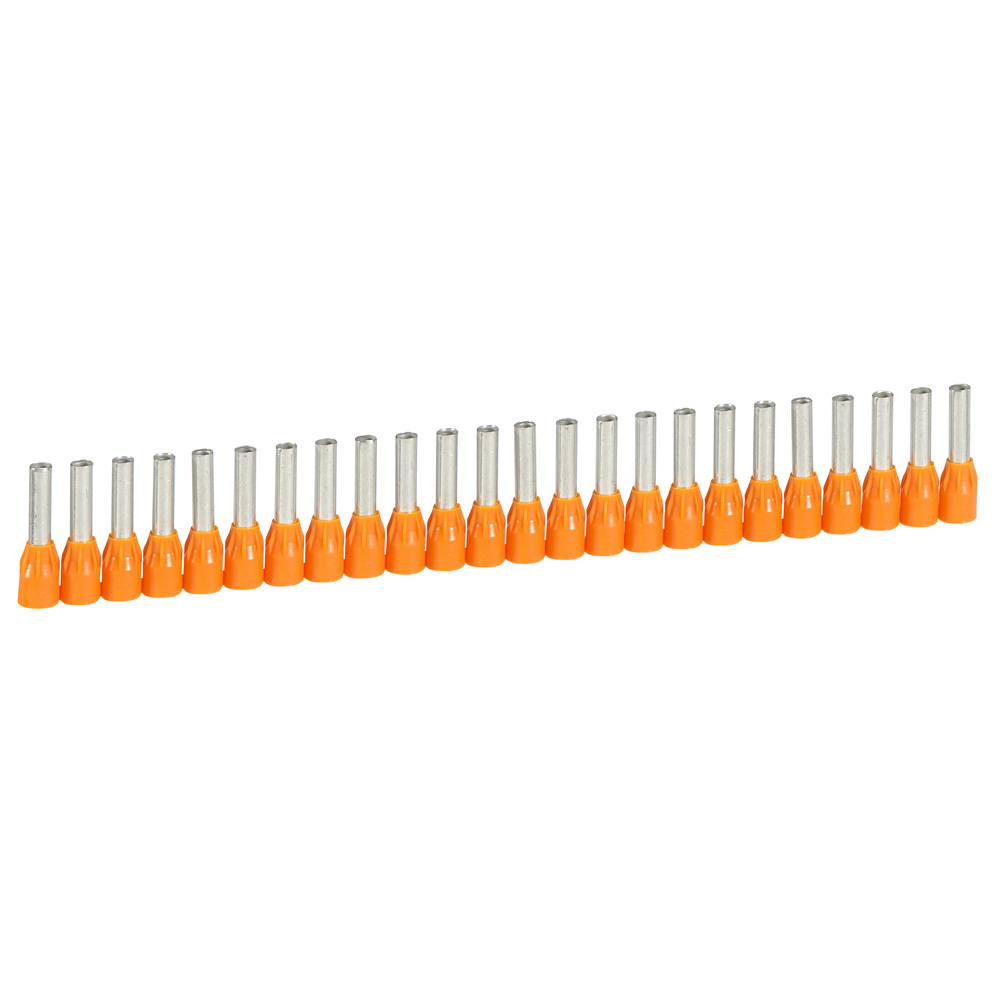 LEGRAND 037667, Ferrules In Strips Starfix, Cross Section 4 mm², Orange