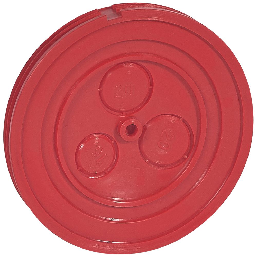 LEGRAND 089570, Installation Cover for Batibox Concrete Box, Central‑Point Sleeve