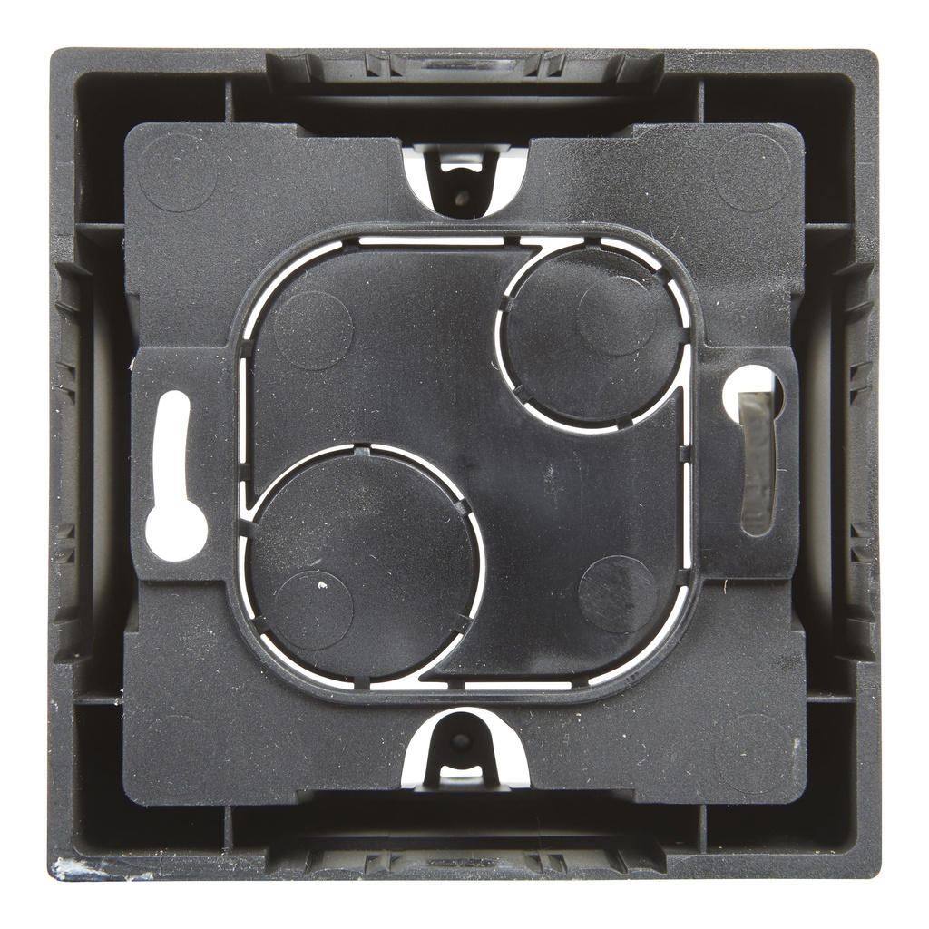 LEGRAND 721494, Surface Box, 1 Gang, Black
