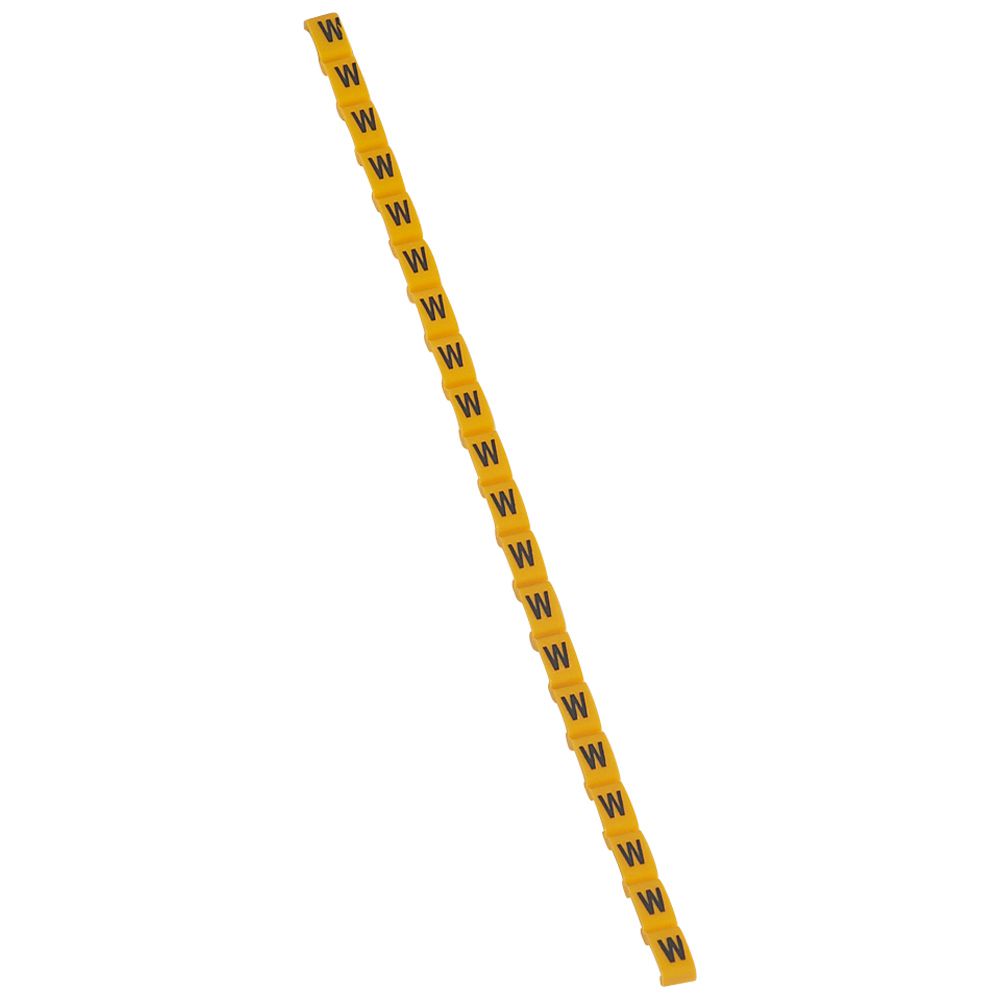 LEGRAND 038432, Duplix Marker, Letter “W”