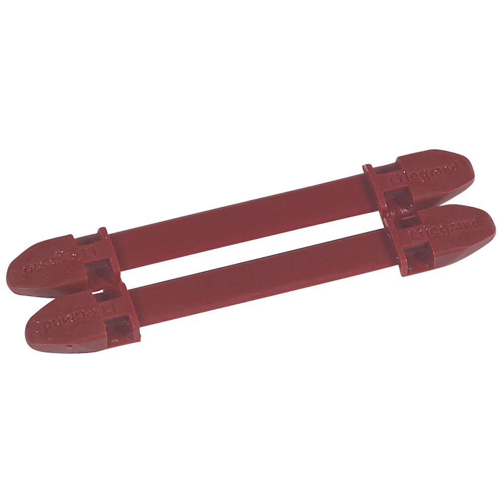 LEGRAND 038452, Duplix Marker Holder, 7 Markers, Red
