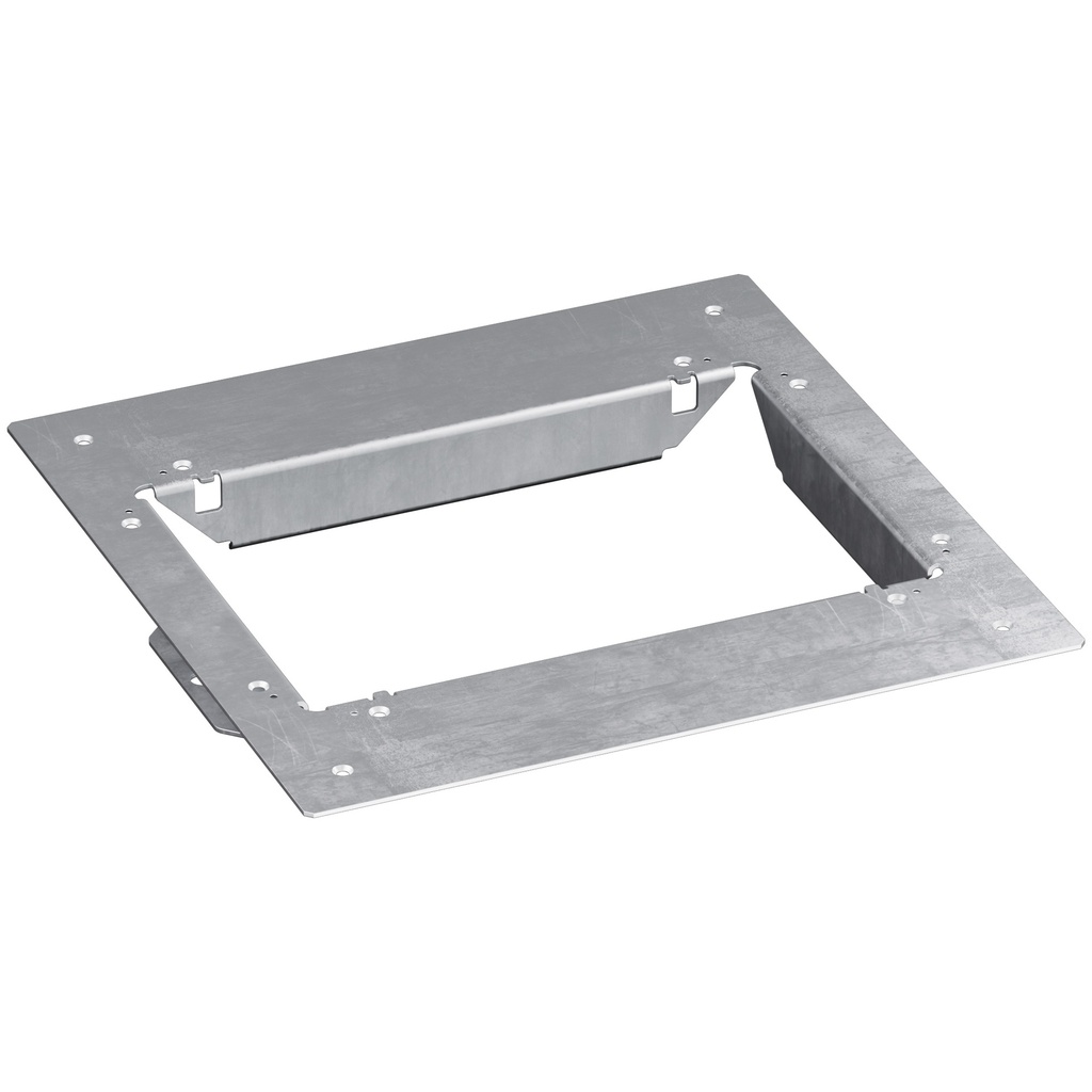 Legrand 088081, Placă adaptor pentru beton pentru doză de pardoseală, 8/12 module