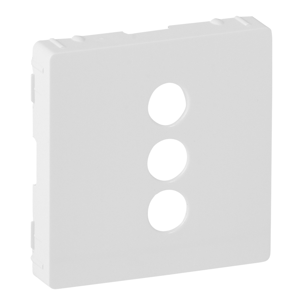 LEGRAND 754720, Cover Plate Valena Life For Triple RCA Socket, White