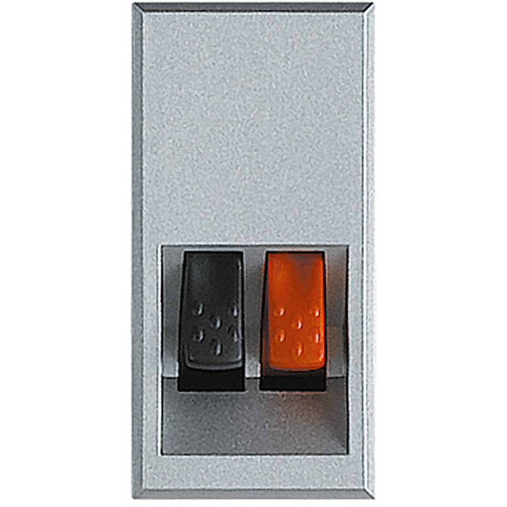 BTICINO HC4294, Conector audio-video pentru difuzor Axolute, Aluminiu, 1 modul