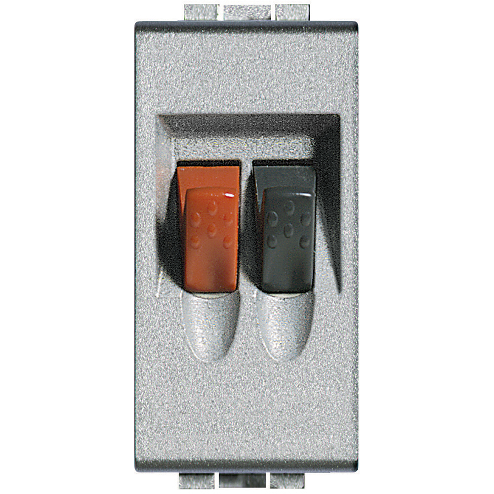 BTICINO NT4294, Audio-Video Speaker Connector Living Light, Technical Finish, 1 Module