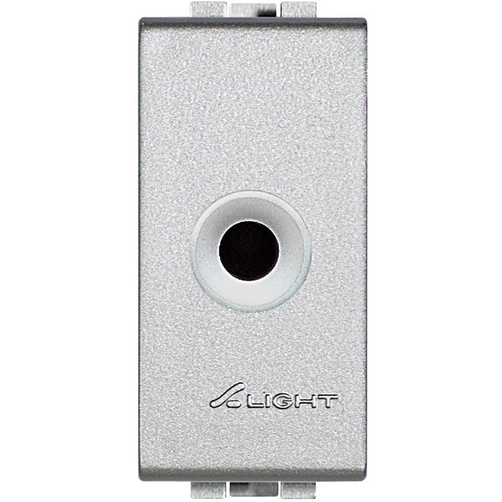 BTICINO NT4391, Jack Socket Switch Living Light, 2P, 32A, 250V, 1 Module, Technical Finish