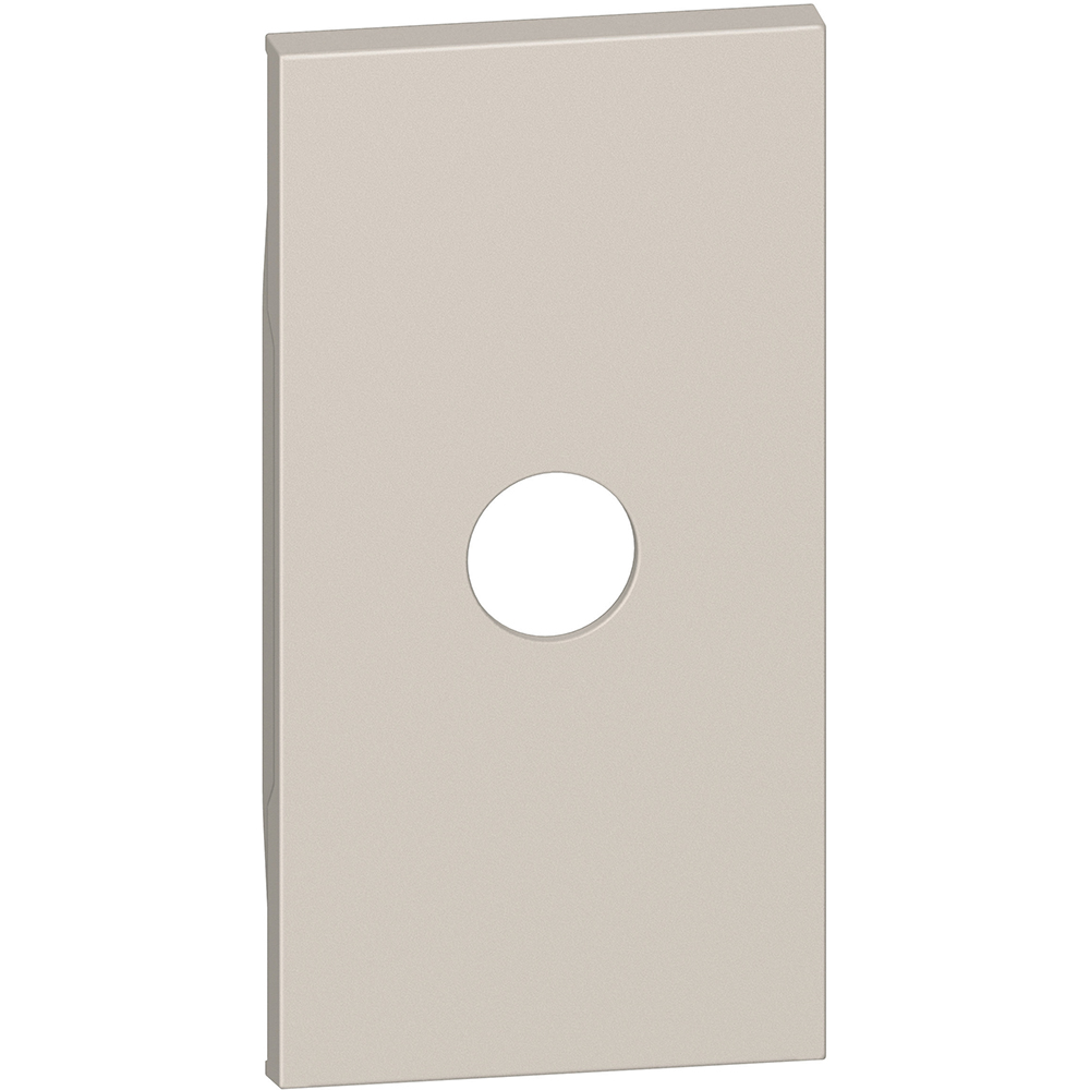 BTICINO KM08M2, TV Socket Cover Living Now, 2 Modules, Sand