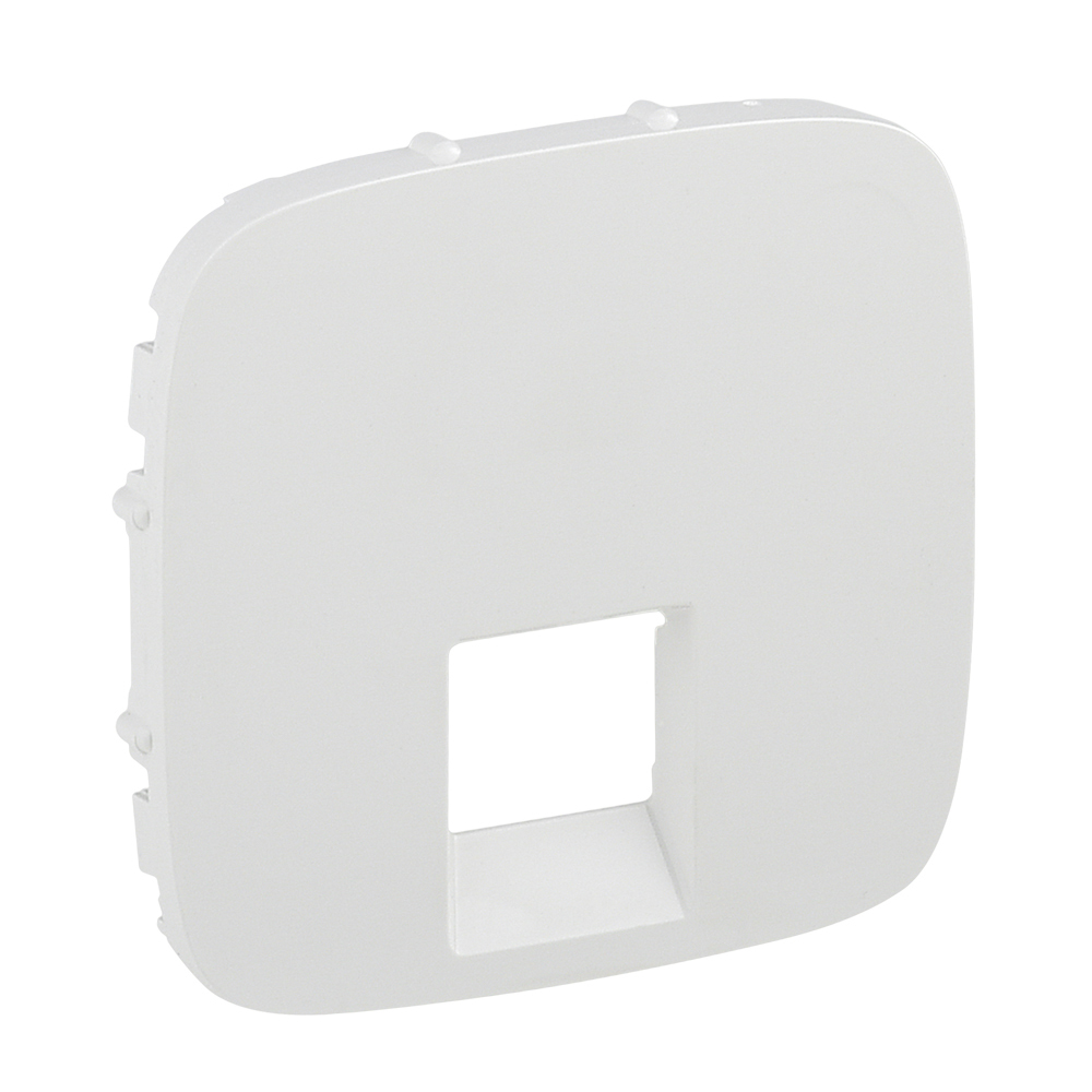 LEGRAND 755415, RJ45/RJ11 Socket Cover Valena Allure, White