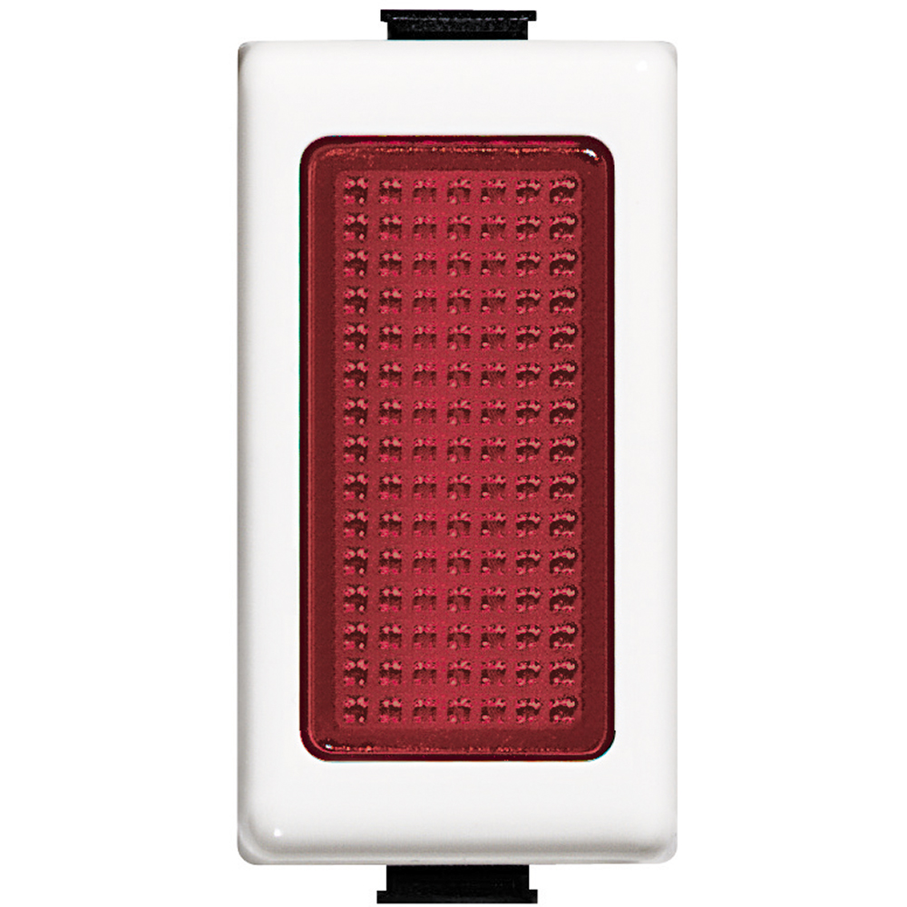 BTICINO AM5060RAB, Matix, Lamp Holder Red Antimicrobial