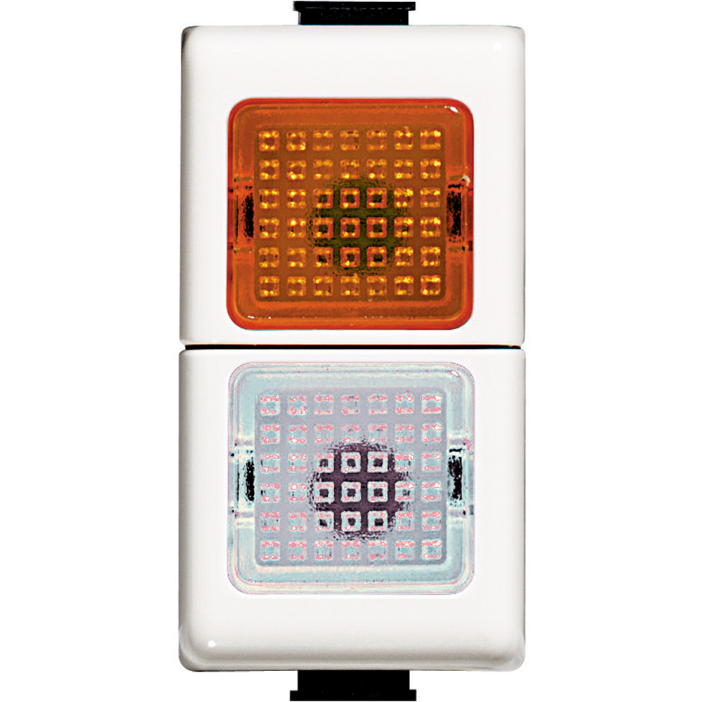 BTICINO AM5062B, Matix, Lamp Holder Orange/Transparent