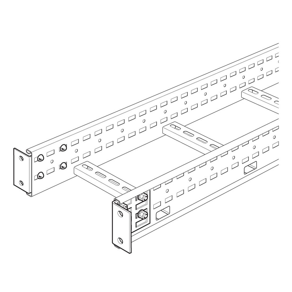 LEGRAND PBGZ, Swifts Cable Ladder Heavy Duty 90° End Connectors HDG