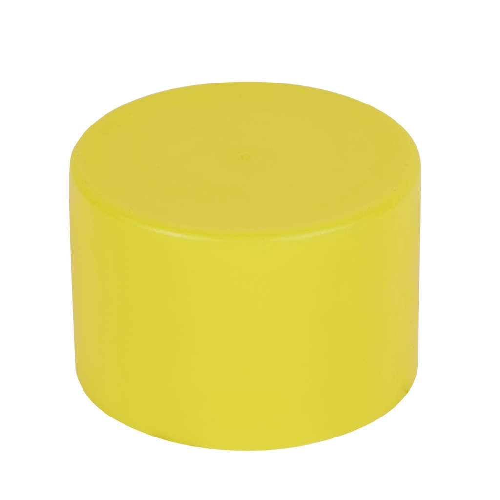 LEGRAND 06066, End Cap, Ø50 mm, Yellow, Pack of 10