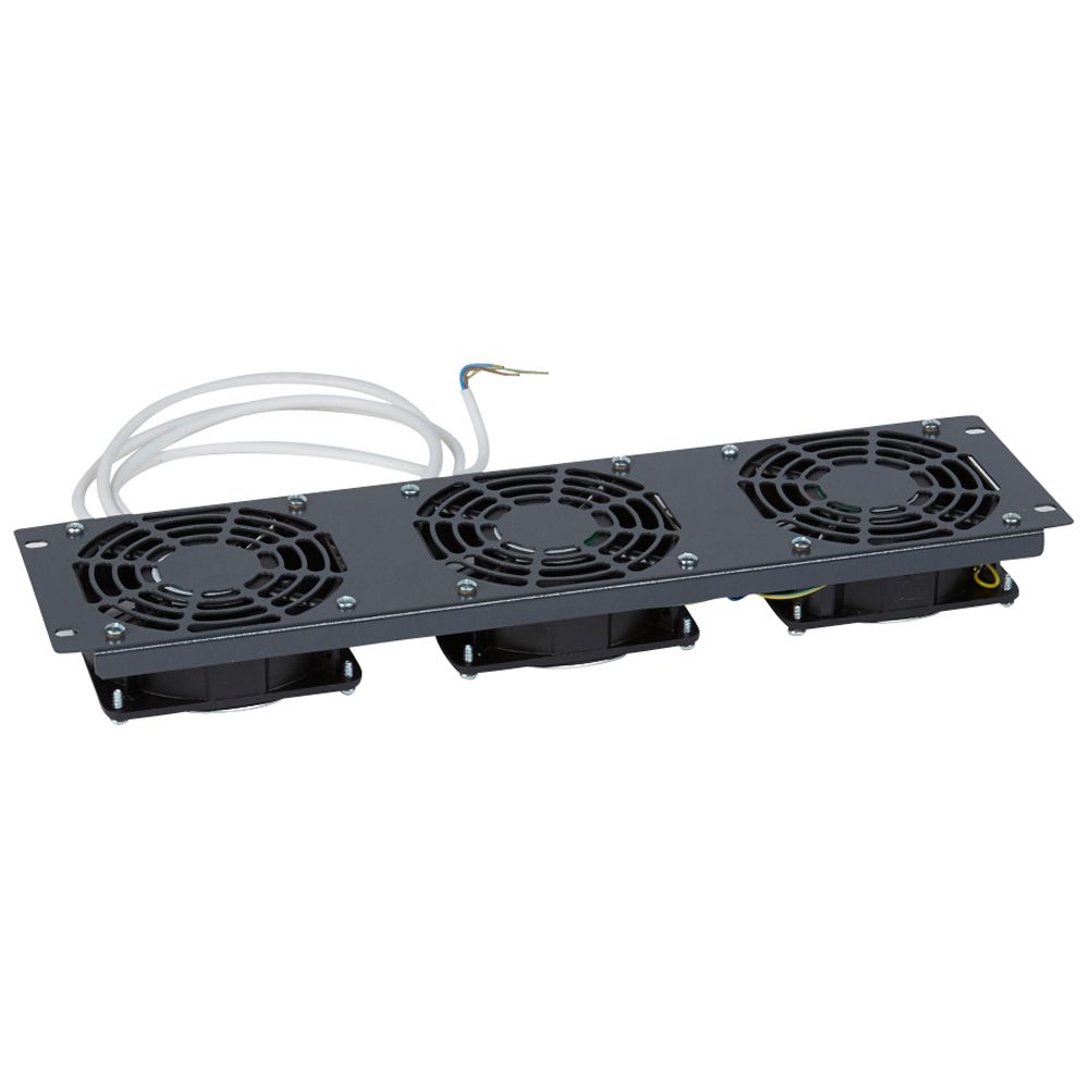 LEGRAND 046488, 19-Inch Plate 3U With 3 Fans 230 V for Enclosures