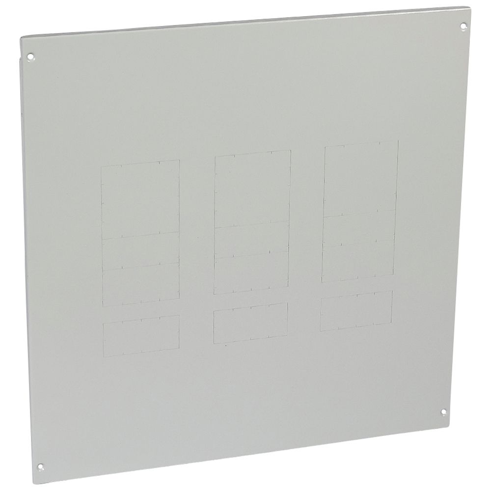 LEGRAND 020922, Metal Faceplate XL³ 800/4000, for DPX 630 Vertical, Captive Screws, 24 Modules