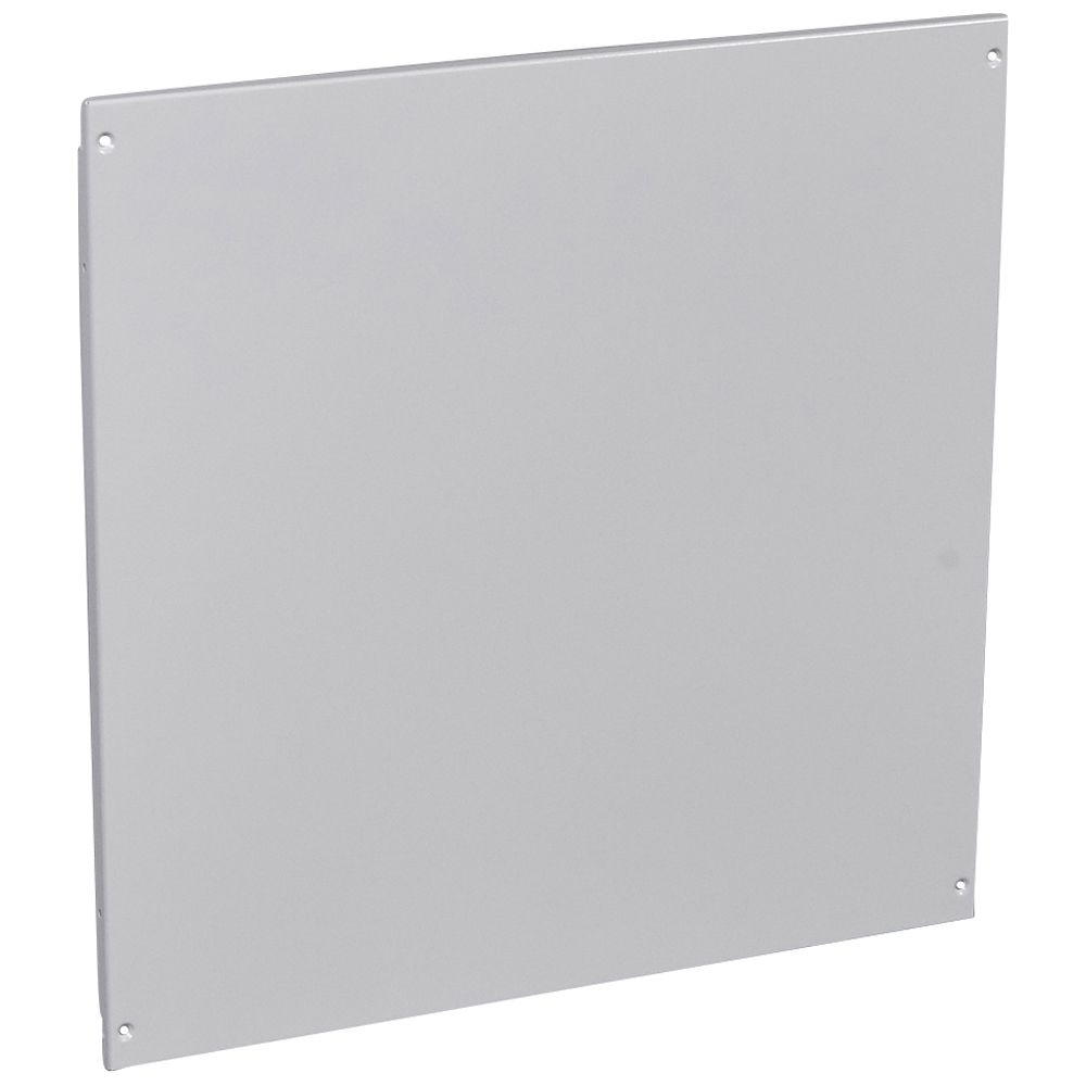 LEGRAND 020946, Solid Metal Faceplate XL³ 800, Captive Screws, 24 Modules, Height 600 mm