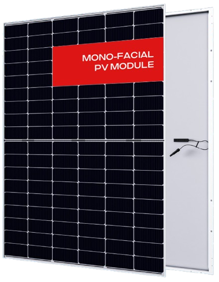 AE SOLAR, Meteor AE490CMD-120, Black Monofacial n-Type TOPCon technology, Half-cut cells, 490Wp Solar Panel