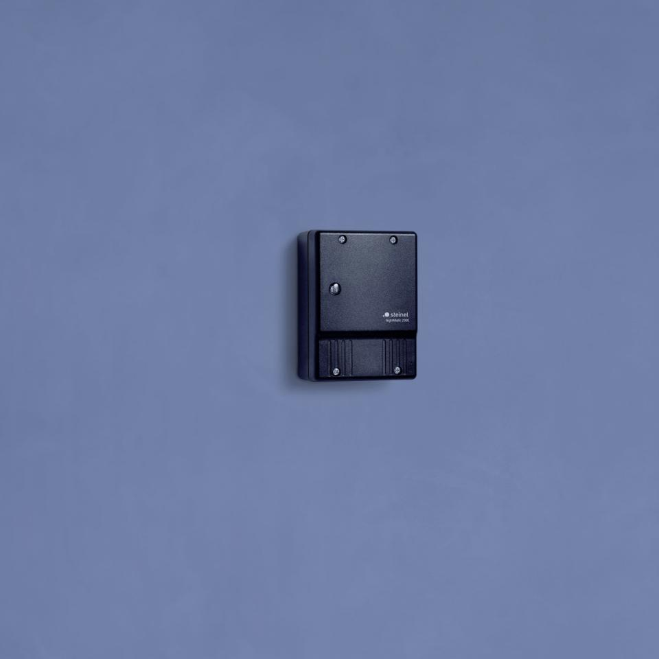 STEINEL 550318, Nightmatic 2000 Twilight Sensor, Wall Mounted, Black