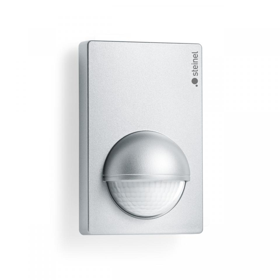 STEINEL 603618, IS 180-2 PIR Motion Sensor, Wall Mounted, Silver