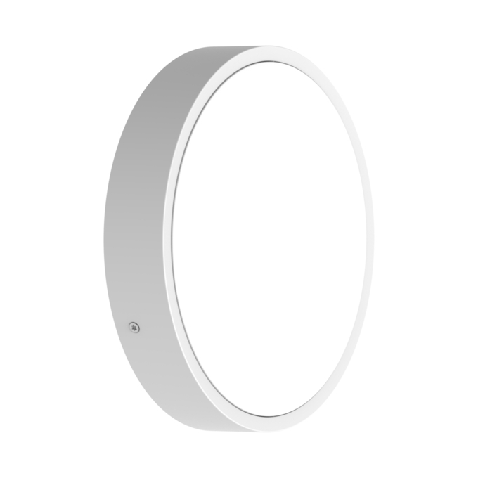 LEDVANCE 4099854286186, Bulkhead Round LED Luminaire Ø250 10W 3000-4000K, Surface Mounted, White