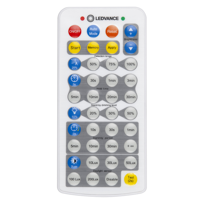 LEDVANCE 4058075611436, High Bay Sensor Remote Control for 87W / 147W / 190W High Bay Luminaires
