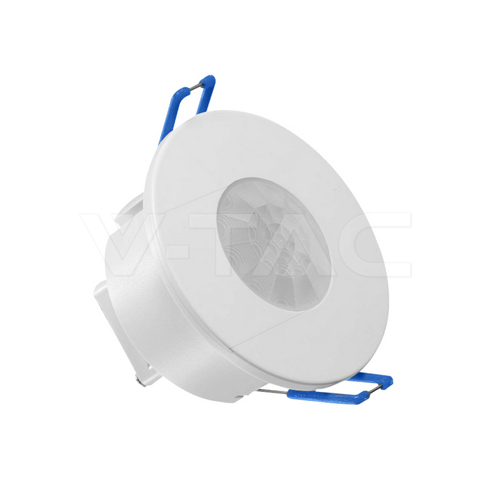V-TAC 24108, PIR Ceiling Motion Sensor, Recessed Mounted, White