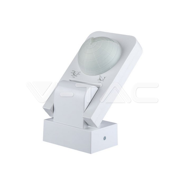 V-TAC 1500, Infrared Motion Sensor 360° 1000W Adjustable, White