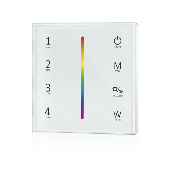 LEDVANCE 4058075435896, Light Control RF Touch Panel Controller for RGBW, 220–240V