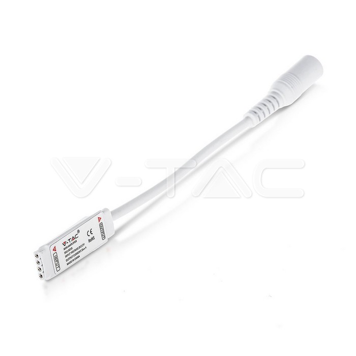 V-TAC 3018, RGB LED Strip Mini Amplifier (3x4A, for 5050 LED)