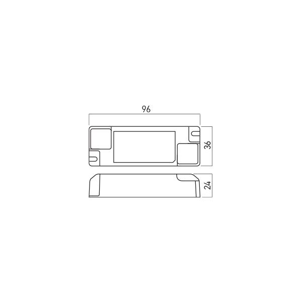 ARELUX LD350.14, driver LED cu curent constant de 350 mA (compact)