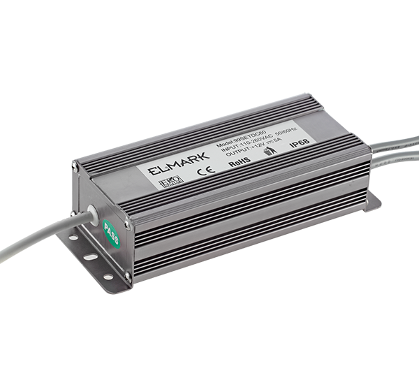 ELMARK 99SETDC60IP67, driver LED impermeabil de 60W 12V (IP67)