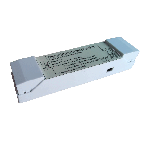 ELMARK 99SETDC50D010, 50W 0-10V Dimmable LED Driver (1100-1500mA)